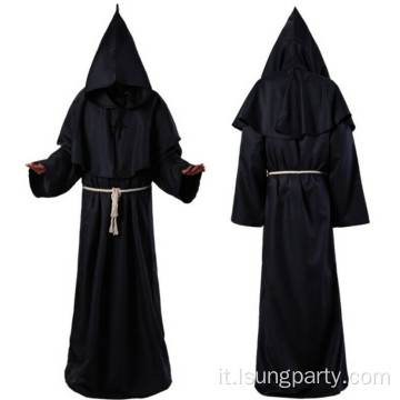 Costumi monaci veste di frate medievale